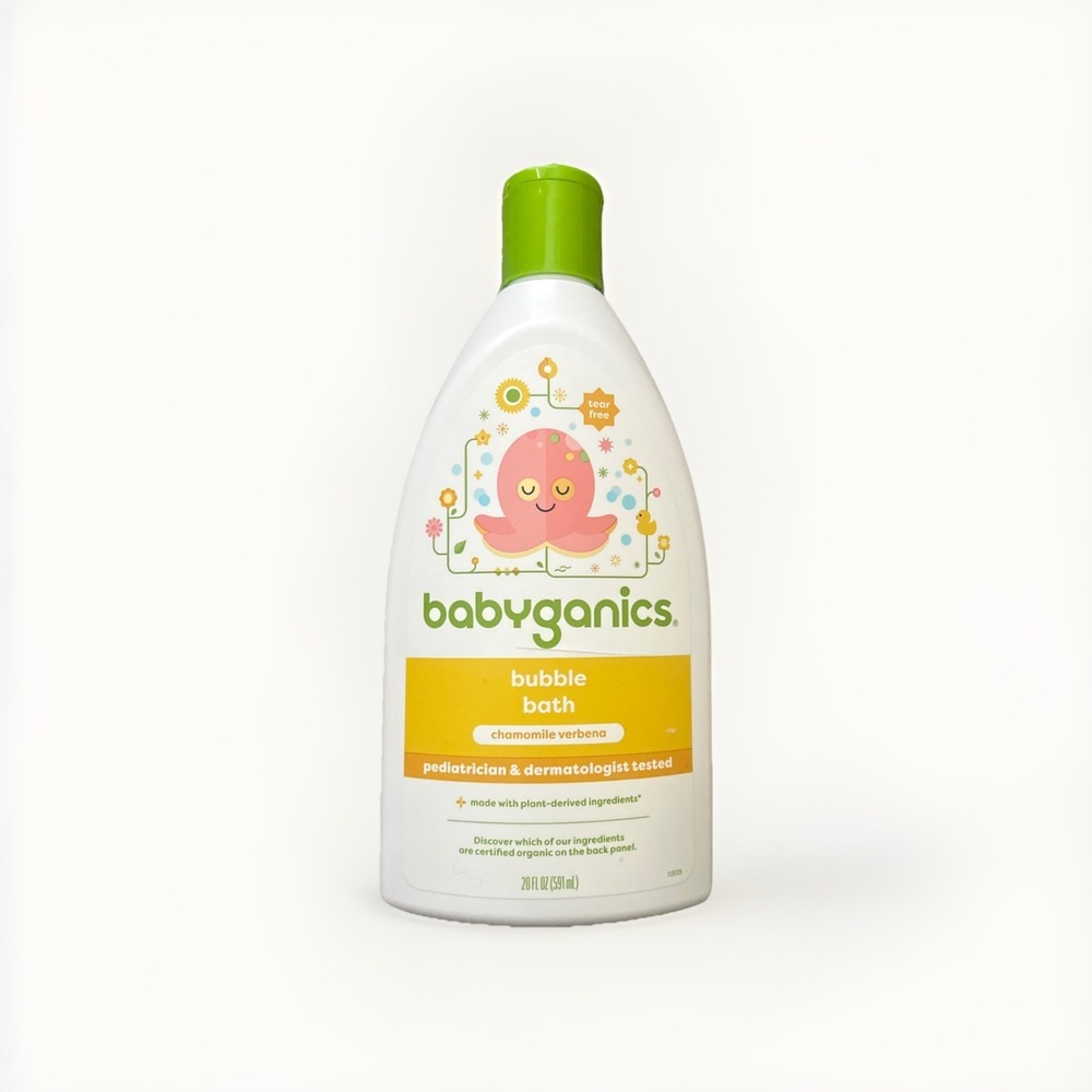 Babyganics Bubble Bath, Chamomile Verbena, 20oz, 591 ml‎